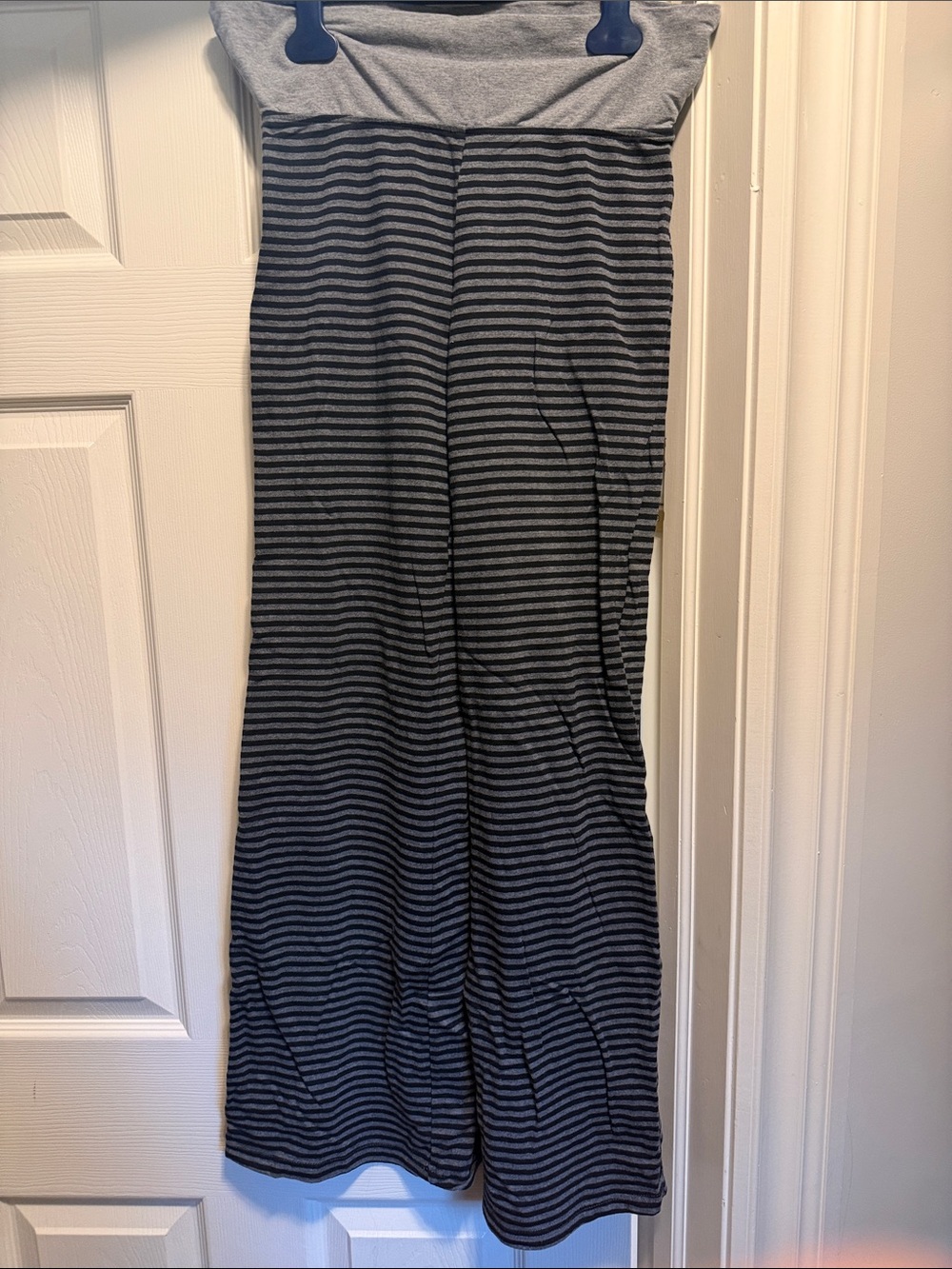 Muggy Striped Foldover Pants
